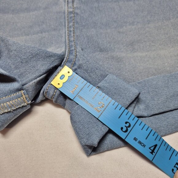 Tommy Hilfiger Girls Shorts Size 14 Denim Blue Adjustable Waste Band (52) - Picture 5 of 10